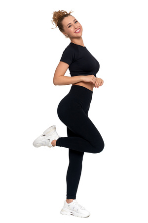 LEGGINSY DAMSKIE OCIEPLANE GETRY Z WYSOKIM STANEM I SZEROKI PAS MORAJ