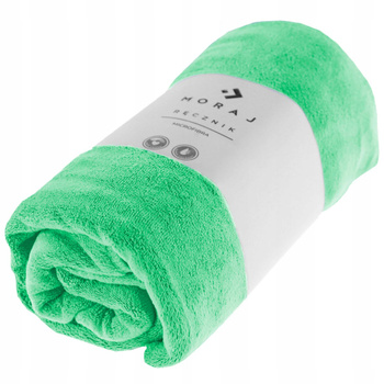 Ręcznik Kąpielowy SZYBKOSCHNĄCY Microfibra 50X100 cm Plażowy na Basen MORAJ