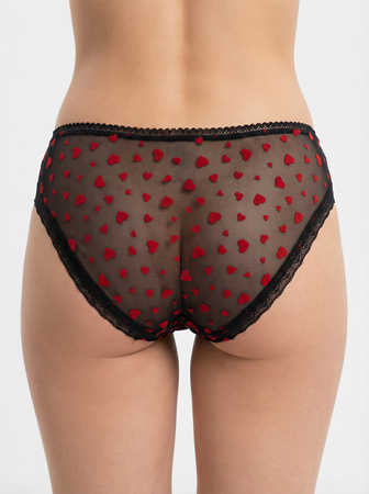 FIGI DAMSKIE Z SIATECZKI ELEGANCKIE MAJTKI SUBTELNE MORAJ 2-PAR