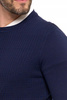 Elegancki SWETER MĘSKI Klasyczny Okrągły Dekolt Modny Kolor MORAJ 