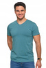 T-SHIRT PREMIUM MĘSKI Koszulka Gładka Bluzka z Haftem Logo MORAJ