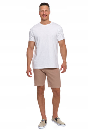 T-SHIRT MĘSKI Z KRÓTKIM RĘKAWEM GŁADKA KOSZULKA BAWEŁNIANA BLUZKA MORAJ 