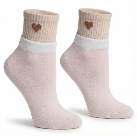 SKARPETY DAMSKIE MORAJ SKARPETKI 3/4 PRĄŻKOWANY ŚCIĄGACZ 5-PAR