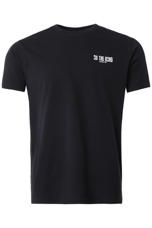 T-SHIRT MĘSKI Z KRÓTKIM RĘKAWEM KOSZULKA BLUZKA Z NADRUKIEM MODNA MORAJ