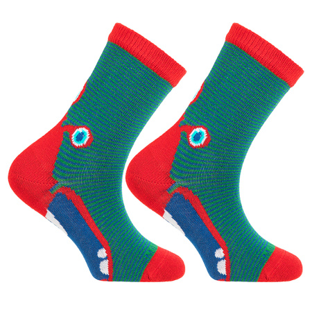 SKARPETY DZIECIĘCE MORAJ WYSOKIE SKARPETKI KOLOROWE POTWORKI 3-PAR