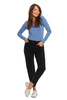SPODNIE MOM FIT JEANSOWE DAMSKIE WYSOKI STAN LUŹNE MODNE JEANSY MORAJ