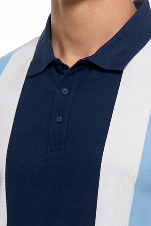 Elegancki T-Shirt Koszulka Polo Polówka z Krótkim Rękawem Modna MORAJ 
