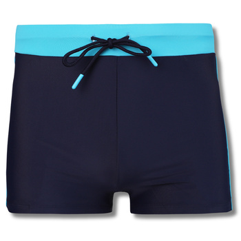 KĄPIELÓWKI MĘSKIE BOKSERKI NA BASEN DOPASOWANE SZORTY PLAŻOWE MORAJ