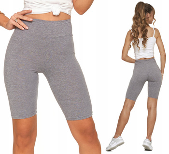 KOLARKI Krótkie Legginsy Wysoki Stan Kryjące Wygodne Gładkie MORAJ