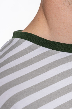 PIŻAMA MĘSKA DWUCZĘŚCIOWA KOSZULKA W PASKI I DŁUGIE SPODNIE MORAJ