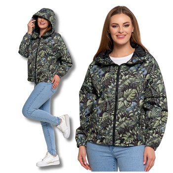 KURTKA DAMSKA PRZEJŚCIOWA Z KAPTUREM LEKKA NA JESIEŃ WYGODNA MODNA MORAJ