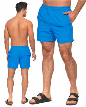 SZORTY KĄPIELOWE Męskie Gładkie Szybkoschnące Spodenki Kąpielówki MORAJ