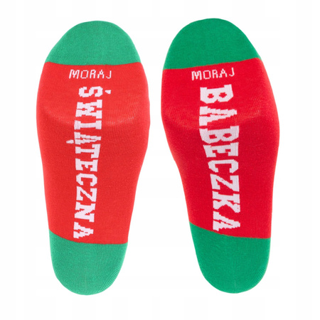Skarpetki Świąteczne Moraj 2 pary PREZENT