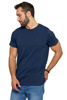 T-Shirt Męski PREMIUM Koszulka na Krótki Rękaw Bawełna Czesana MORAJ