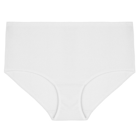 MAJTKI DAMSKIE FIGI Z WYSOKIM STANEM MAXI BIKINI 4-PAR GŁADKIE MORAJ