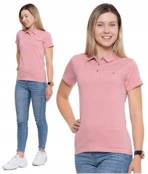Koszulka Polo Damska PREMIUM Klasyczna Polówka Bawełniana Modna MORAJ