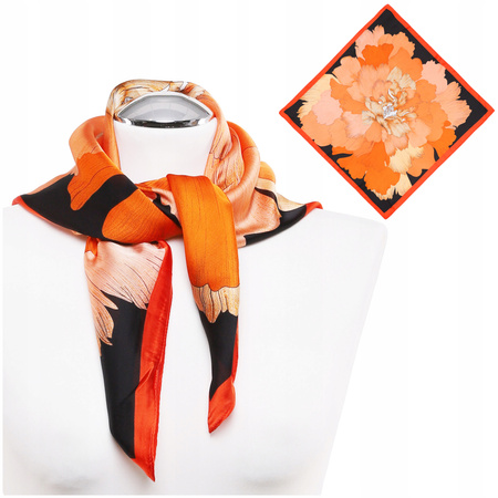 Delikatna Apaszka Damska MORAJ Szalik Chusta Chustka na Szyję Elegancka