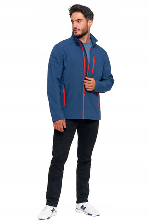 Kurtka Męska Wiatroszczelna SOFTSHELL Przejściowa bez kaptura MORAJ
