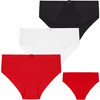 Figi Damskie Bawełniane Bikini Majtki Klasyczne Siateczka MORAJ 3 szt. 