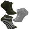 STOPKI DZIECIĘCE SKARPETY MORAJ NISKIE SKARPETKI CHŁOPIĘCE 3-PAR