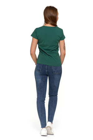 T-Shirt Damski Koszulka Klasyk Bawełna MORAJ