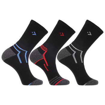 SKARPETY MĘSKIE CIEPŁE THERMO SKARPETKI NA ZIMNO DŁUGIE MORAJ 3-PAR