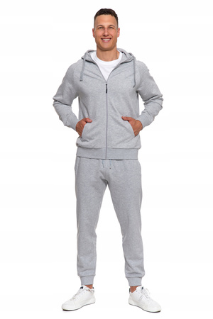 DRES MĘSKI SPODNIE z Kieszeniami BLUZA MĘSKA Rozpinana z Kapturem MORAJ