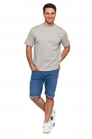 T-SHIRT MĘSKI GŁADKI Koszulka PREMIUM Oversize Bluzka Bez Wzoru MORAJ 