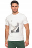 T-Shirt Męski Klasyczny Biały Koszulka Krótki Rękaw z Nadrukiem MORAJ 