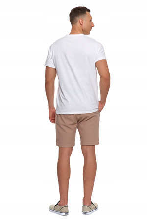 T-SHIRT MĘSKI Z KRÓTKIM RĘKAWEM GŁADKA KOSZULKA BAWEŁNIANA BLUZKA MORAJ 