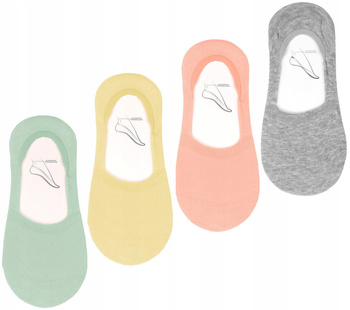 Niskie Stopki Balerinki Silikon Moraj 4 PARY