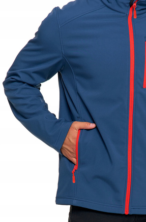 Kurtka Męska Wiatroszczelna SOFTSHELL Przejściowa bez kaptura MORAJ