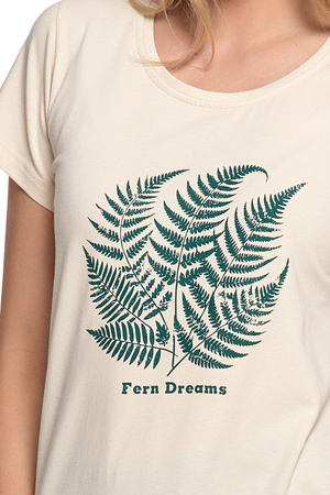 PIŻAMA DAMSKA DWUCZĘŚCIOWA MORAJ T-SHIRT KRÓTKI RĘKAW 3/4 SPODNIE