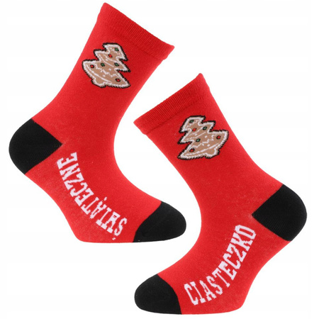 Skarpetki Świąteczne Moraj 3 pary PREZENT