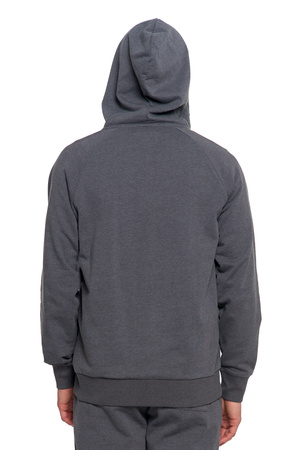BLUZA MĘSKA KLASYCZNA ROZPINANA GŁADKA Z KAPTUREM WYGODNA MORAJ