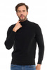 Elegancki Golf Męski Sweter Pod Szyję Klasyczny Cienki Sweterek MORAJ 