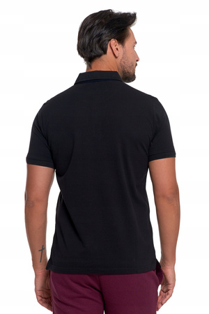 Elegancka Polówka Polo Męskie Koszulka T-Shirt z Krótkim Rękawem MORAJ 