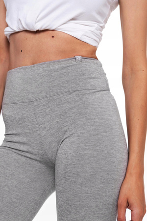 Legginsy Damskie Klasyczne Getry Gładkie Kryjące Wysoki Stan MORAJ 