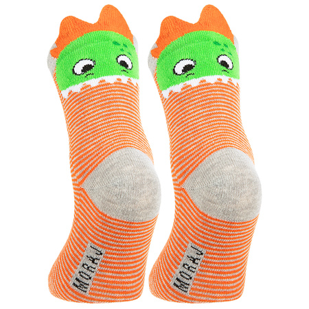 SKARPETY DZIECIĘCE MORAJ SKARPETKI KOLOROWE POTWORKI W PASKI 3-PAR