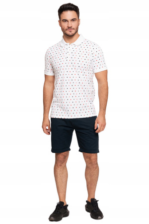 Koszulka Polo Męska Klasyczna Polówka T-Shirt z Kołnierzykiem MORAJ 