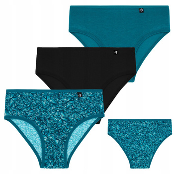 MAJTKI DZIEWCZĘCE Figi Dziecięce Klasyczne Bawełniane MORAJ 3 szt.