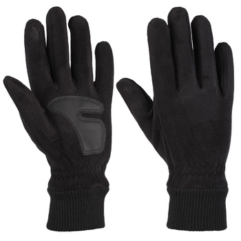 RĘKAWICZKI MĘSKIE CIEPŁE POLAROWE DOTYKOWE DO EKRANÓW NA ROWER Z ABS MORAJ