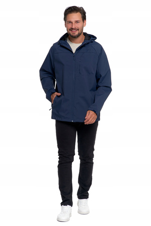 KURTKA UNISEX Przejściowa Przeciwdeszczowa Kaptur Wygodna Modna MORAJ 