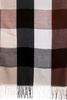 DUŻY SZAL DAMSKI MODNY W KRATĘ Z FRĘDZLAMI SZALIK NA CHŁODNE DNI MORAJ
