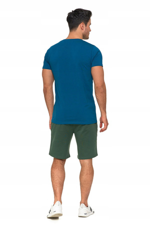 T-SHIRT PREMIUM MĘSKI Koszulka Gładka Bluzka z Haftem Logo MORAJ