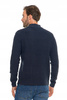 Sweter Męski Ze Stójką Zapinany Pod Szyją Elegancki Sweterek Ciepły MORAJ 