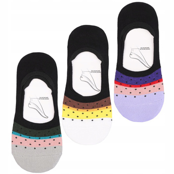 Skarpetki Stopki Niskie Balerinki MORAJ 3par