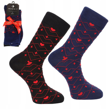 Skarpetki PREZENT na Walentynki MORAJ 2-PARY