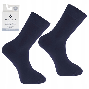 Skarpety Męskie z JONAMI SREBRA Garniturowe Skarpetki 1-para MORAJ