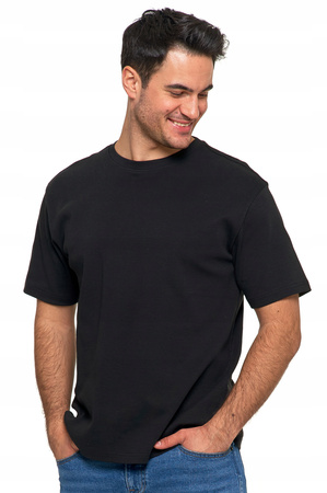 T-SHIRT PREMIUM MĘSKI GŁADKI Koszulka Oversize Bluzka Bez Wzoru MORAJ 